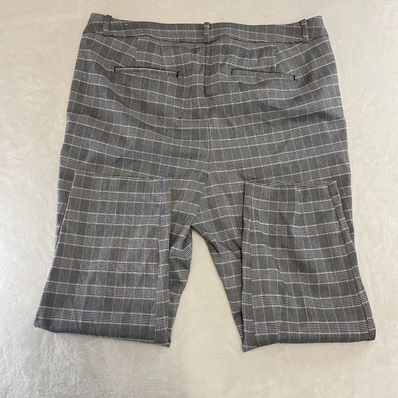 Lane Bryant Womens Plus size 24R The Allie Stretch Plaid Pants Casual Business - Picture 5 of 10